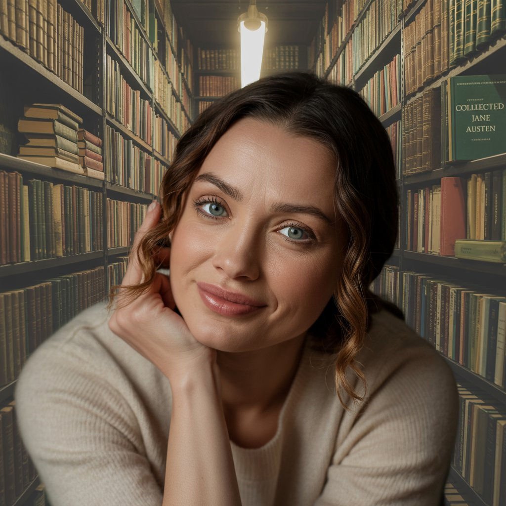 Szene mit Buch, Laptop und gemütlichem Licht