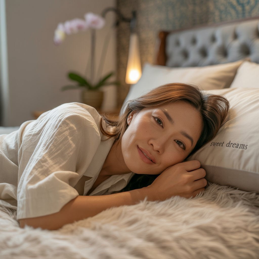 Intelligente Frau mit Teetasse, schaut konzentriert auf Notizen